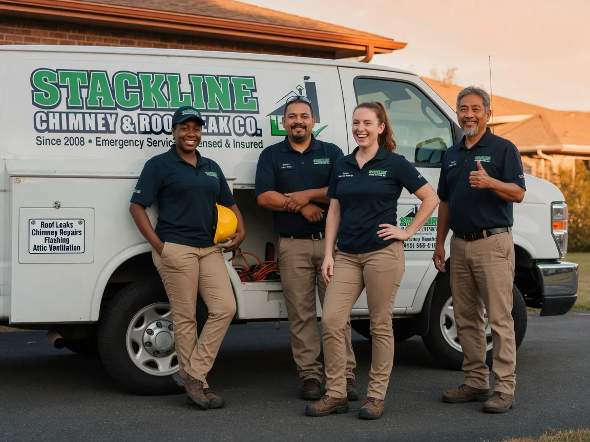 Chimney flashing repair company in Sims, NC